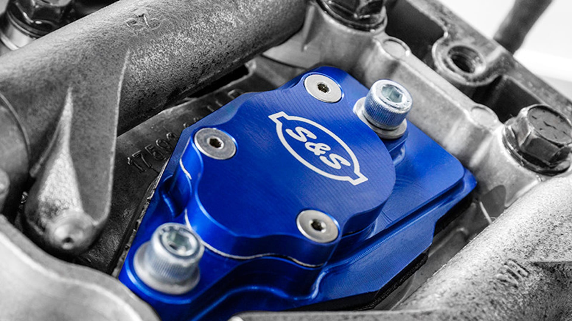 S&S Cycle Super Stock 124 cubic inch crate engine fitted to Harley-Davidson Softail — Iron Stable